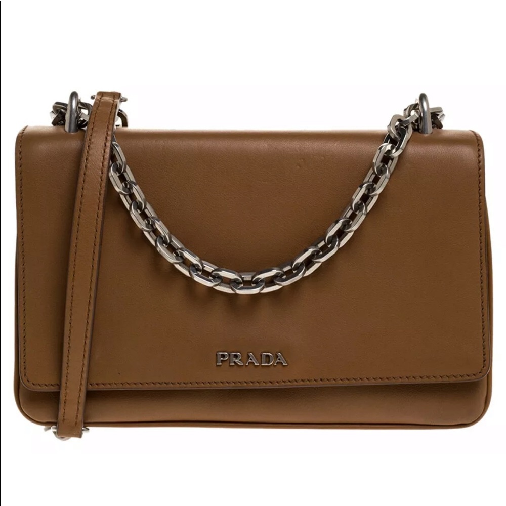 PRADA Saffiano Lux Pattina crossbody bag